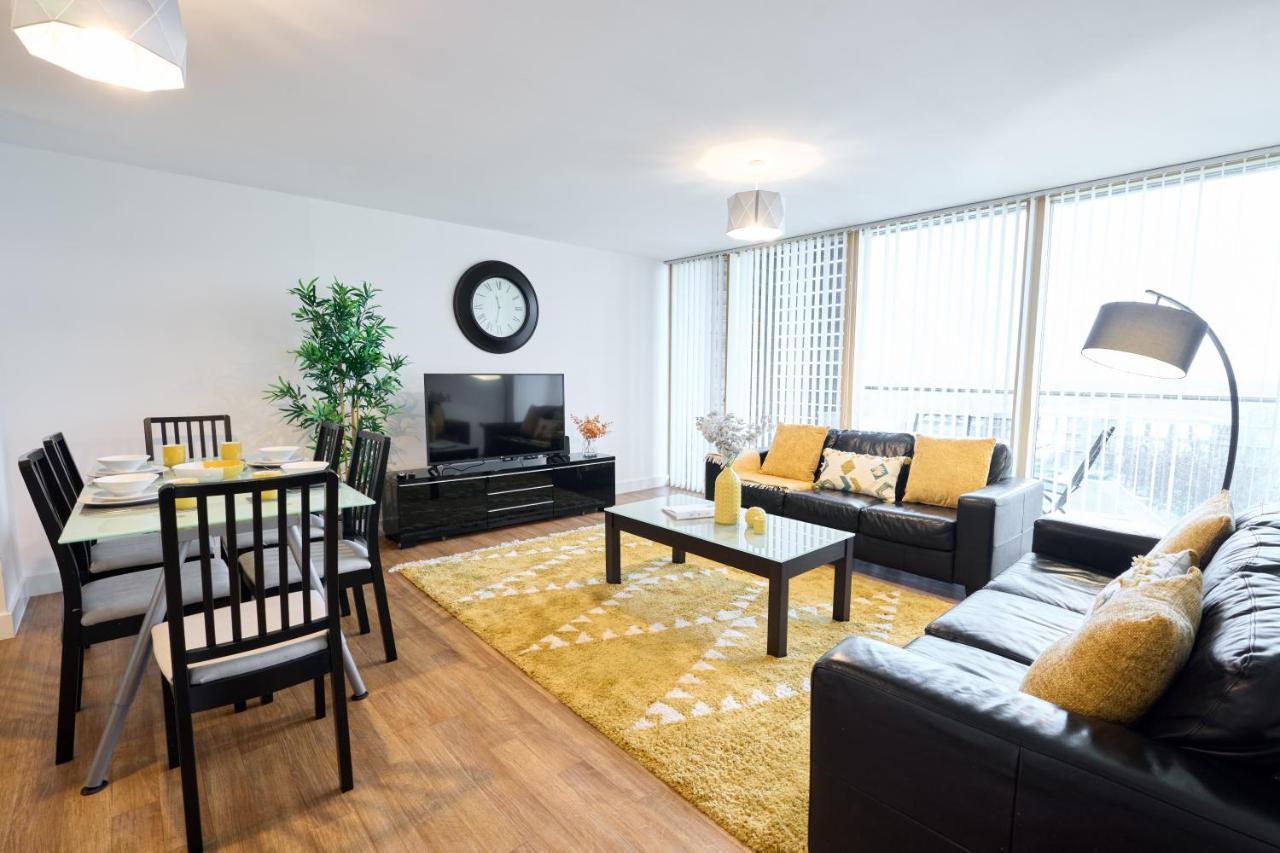 Shortstaymk Vizion Apartments, With Free Superfast Wi-Fi, Parking, Sky Sports And Movies Milton Keynes Eksteriør bilde